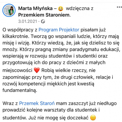 Nauczyciele_Marta _Młyńksa_oProjektorze